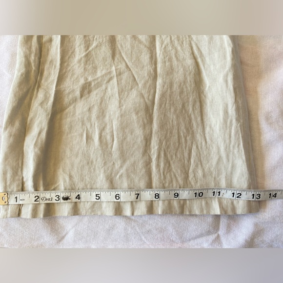 Johnny Was Linen Paperbag Wide Leg Pants - Picture 13 of 15